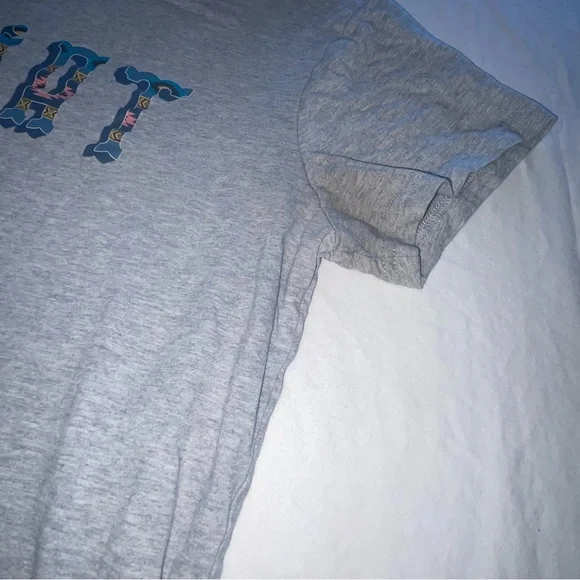 Ariat R.E.A.L. Relaxed Fit Women’s Small Gray Western Short Sleeve T- Shirt - Picture 3 of 9